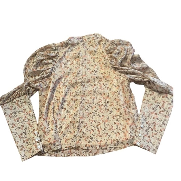 EN SAISON FLORAL PRINT PUFF SLEEVE BLOUSE - Picture 4 of 8
